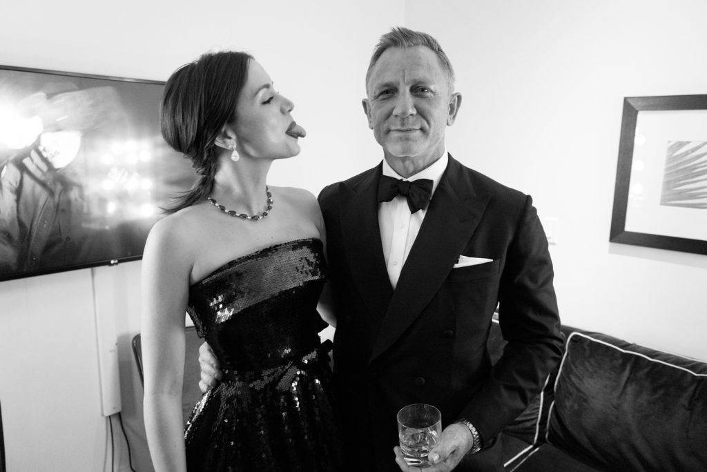 ana de armas, daniel craig, awards, greg williams, gwp, gongs