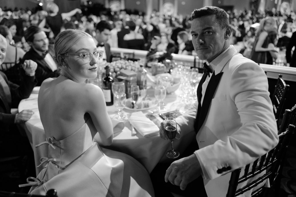 dakota fanning, luke evans, awards, greg williams, gwp, gongs