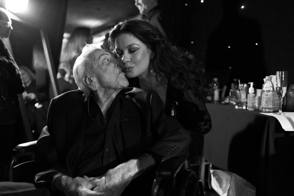 kirk douglas, catherine zeta jones, awards, greg williams, gwp, gongs